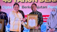 Gubernur Andi Sudirman Terima Penghargaan Dekranas, Mendagri Puji Kesuksesan Syukuran Dekranas ke-46 dan HKG PKK ke-54 di Sulsel