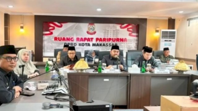 DPRD Makassar Bahas Laporan Pertanggungjawaban APBD 2025, Perkuat Transparansi Keuangan Daerah