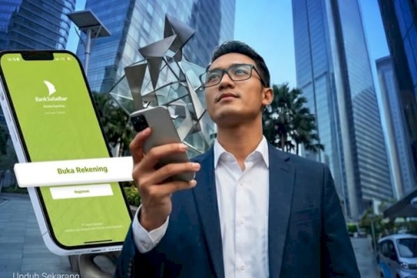 Lewat Bank Sulselbar Mobile, Buka Rekening Kini Bisa dari Mana Saja