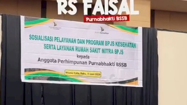 Peserta Purnabhakti Bank Sulselbar Dapat Edukasi BPJS dan Layanan Kesehatan RS Faisal