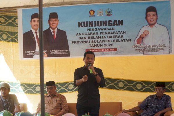 Sultan Tajang Turun Langsung Awasi Proyek APBD di Wajo, Jalan dan Irigasi Jadi Prioritas