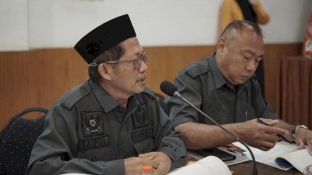 Anggota Bawaslu Sulsel, Saiful Jihad, menyoroti adanya kabupaten/kota yang menetapkan jumlah Pemilih Baru maupun pemilih TMS.