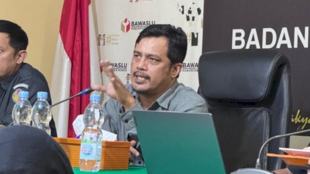 Koordinator Divisi Humas dan Data Informasi (Datin) Bawaslu Sulsel, Alamsyah.