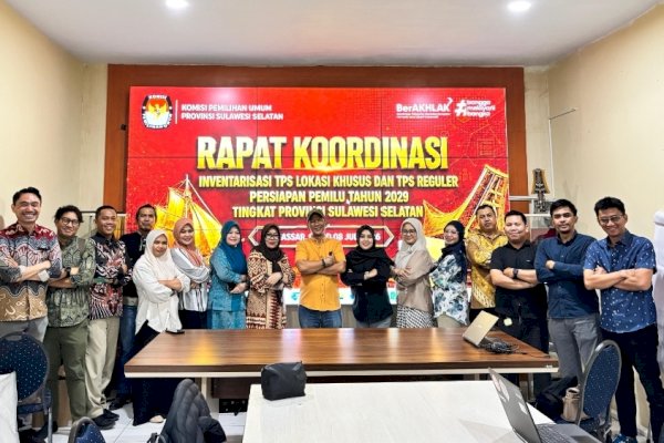 KPU Sulsel Mulai Petakan TPS Khusus dan Reguler, Persiapan Pemilu 2029 Dimatangkan