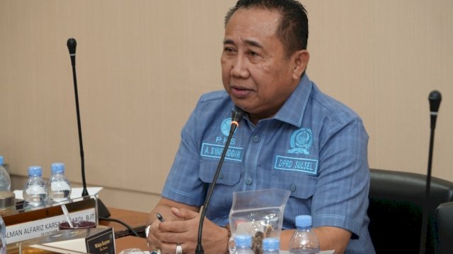 Anggota Komisi C DPRD Sulawesi Selatan dari Fraksi PKS, Andi Syafiuddin Patahuddin.