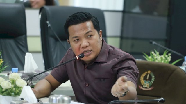 Anggota Komisi D DPRD Sulawesi Selatan dari fraksi Gerindra, Sultan Tajang.