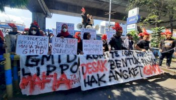 Komite Adat Budaya Datangi DPRD Sulsel, Desak Pembentukan Pansus Hak Angket GMTD