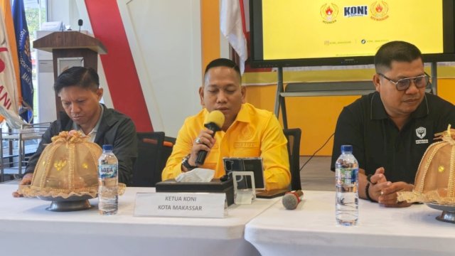 Ketua Koni Kota Makassar, Ismail.