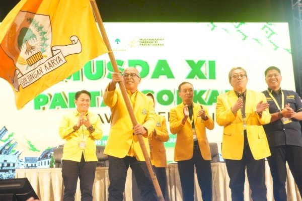 Aklamasi! Ilham Arief Sirajuddin Resmi Pimpin Golkar Sulsel 2026–2031