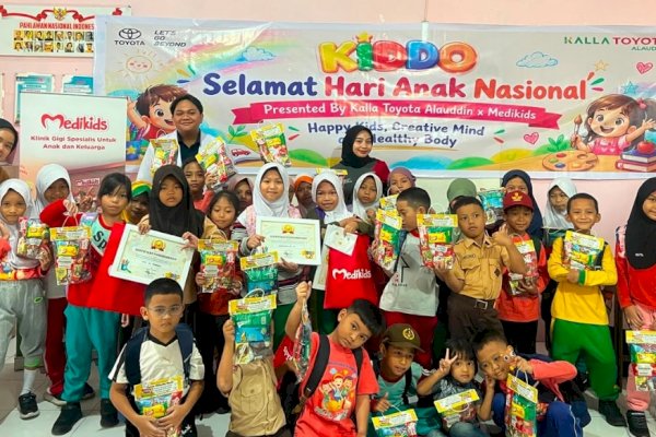 Hari Anak Nasional, Kalla Toyota Ajak Anak Berkreasi, Bercerita, dan Jelajah Dunia Otomotif melalui KIDDO