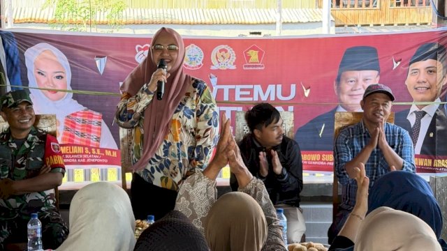 Anggota DPRD Provinsi Sulawesi Selatan dari Fraksi Gerindra, Vonny Ameliani.
