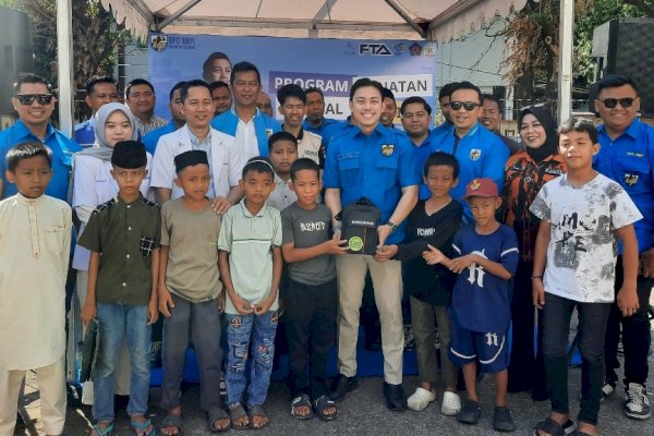 KNPI Sulsel Tebar Manfaat, Ratusan Warga Nikmati Sunatan Massal dan Layanan Kesehatan Gratis