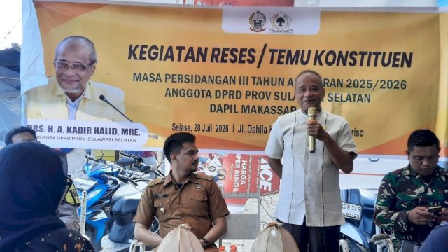 Ketua Komisi D DPRD Sulawesi Selatan, Kadir Halid.