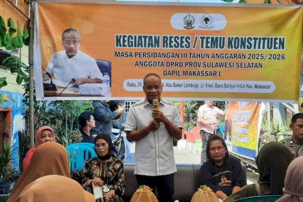 Legislator Sulsel Kadir Halid Dorong Pembangunan SMA Negeri di Kecamatan Makassar