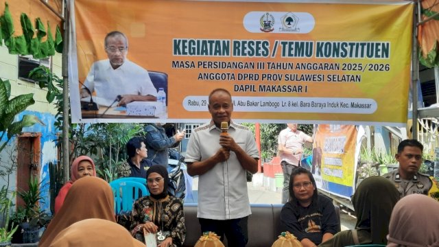 Ketua Komisi D DPRD Sulawesi Selatan, Kadir Halid.