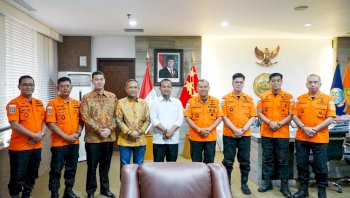Temui Kepala Basarnas RI, Gubernur Sulsel Minta Perhatian Nasional untuk Penguatan Basarnas di Wilayah Kepulauan