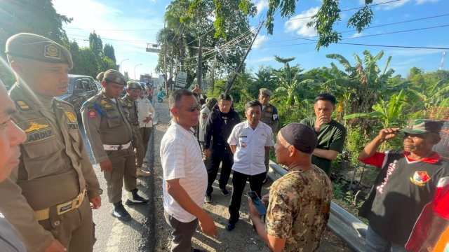 Diadukan Masyarakat Lewat “Lapor Pak Wali, PKL Di Area Fasum Sumpang Ditertibkan