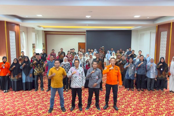 BPBD Luwu Timur Libatkan OPD dan Puskesmas Tingkatkan Kesiapsiagaan Bencana