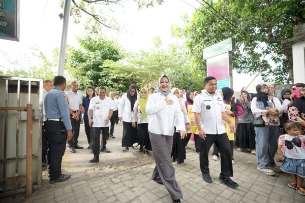 Wagub Sulsel Fatmawati Rusdi Tinjau Penanganan Stunting di Puskesmas Lumpue, Pemkot Parepare Perkuat Kolaborasi Cegah Stunting