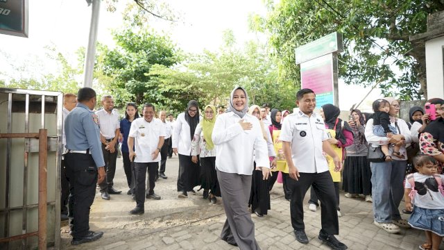 Wagub Sulsel Tinjau Penanganan Stunting di Puskesmas Lumpue.