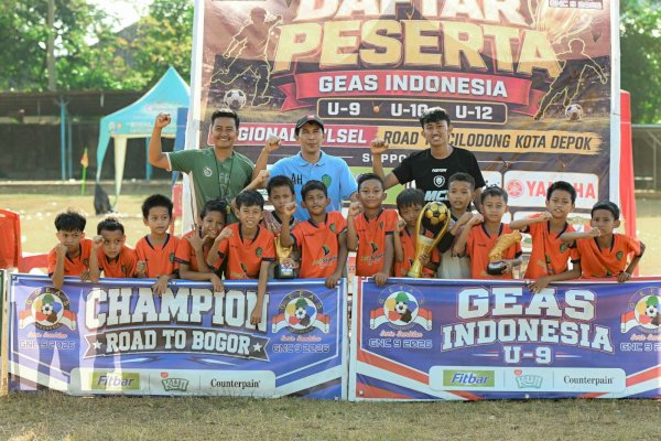 Tim Junior Binaan Bank Sulselbar FC Juara GEAS Sulsel 2026