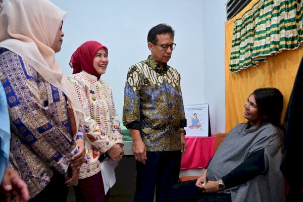 Aliyah Mustika Ilham Dampingi Menkes Tinjau Kompleks Kusta Jongaya, Perkuat Sinergi Penanganan Kusta