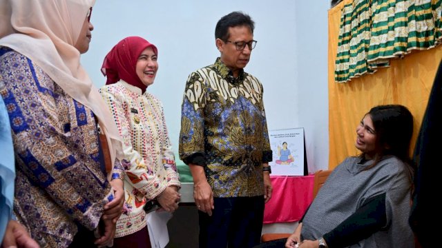 Aliyah Mustika Ilham Dampingi Menkes Tinjau Kompleks Kusta Jongaya, Perkuat Sinergi Penanganan Kusta
