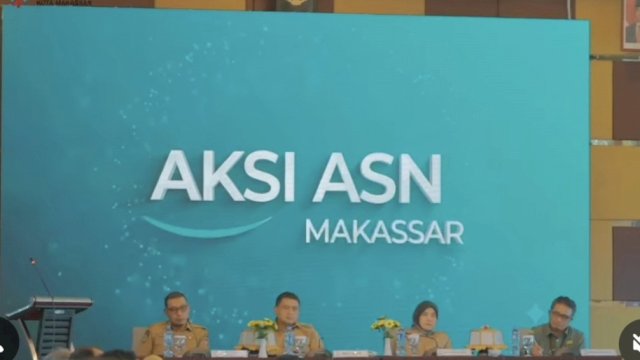 BKPSDM Makassar Luncurkan Aksi ASN, Inovasi Berbasis AI