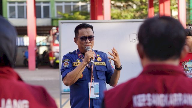 Damkarmat Makassar Luncurkan API BAHARI, Perkuat Kesiapsiagaan Masyarakat Pesisir Pulau