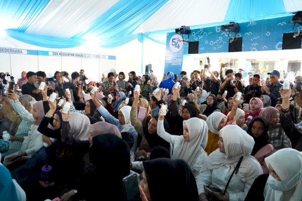 HKG PKK ke-54 dan Dekranas ke-46, Sulsel Canangkan Gerakan Minum MMS Serentak bagi 54.000 Ibu Hamil