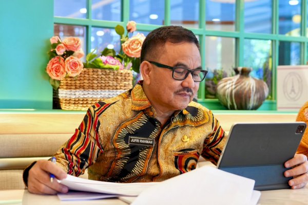 Sekda Jufri Rahman Paparkan Kinerja Ekonomi dan Perluasan Akses Pembiayaan di Sulsel