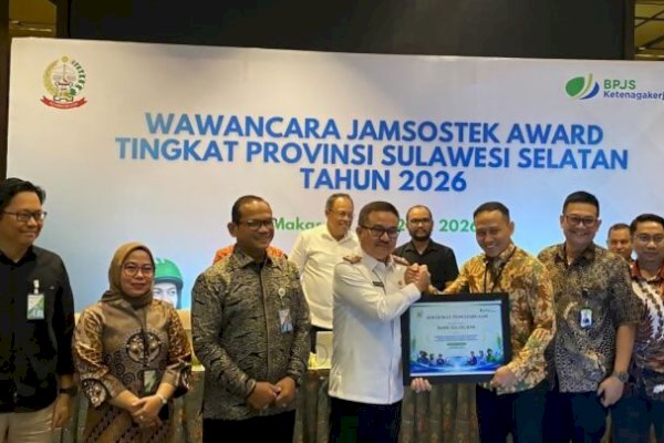 Jamsostek Award Jadi Pemacu Inovasi Bank Sulselbar Perluas Kepesertaan BPJS Ketenagakerjaan