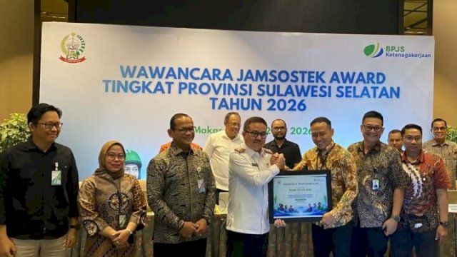 Jamsostek Award Jadi Pemacu Inovasi Bank Sulselbar Perluas Kepesertaan BPJS Ketenagakerjaan