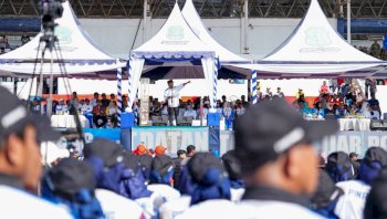 Andi Sudirman Dihadapan 72 Ribu Peserta Porsenijar Sulsel: Jadilah Guru Terbaik untuk Masa Depan Anak