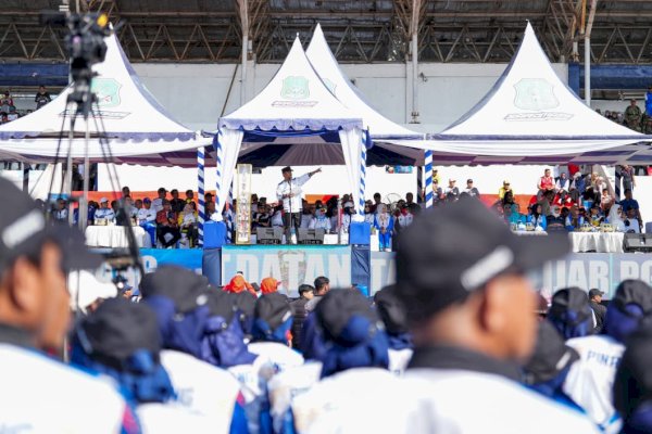 Andi Sudirman Dihadapan 72 Ribu Peserta Porsenijar Sulsel: Jadilah Guru Terbaik untuk Masa Depan Anak