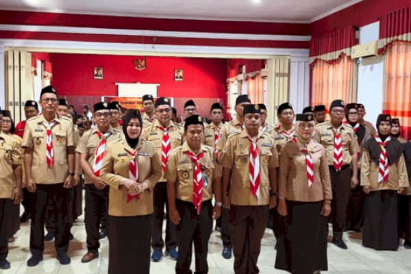Pelantikan-Orientasi Pengurus Saka Wanabakti Jadi Momentum Transformasi Saka Wanabakti di Indonesia Timur