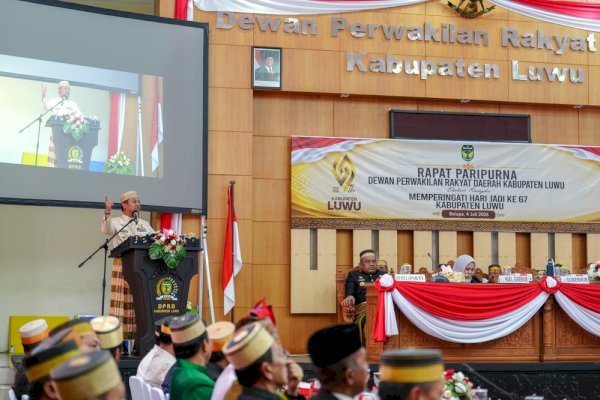 Hari Jadi Luwu ke-67, Gubernur Sulsel: Infrastruktur Jalan dan Irigasi di Luwu Terus Dipacu Lewat MYP