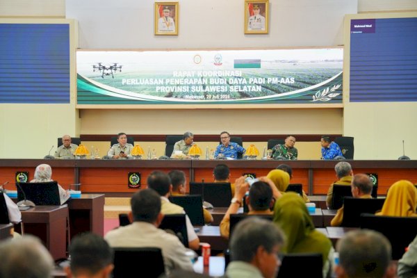 Kementan dan Pemprov Sulsel Percepat Implementasi PM-AAS, Targetkan 91.340 Hektare Budidaya Padi