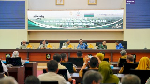 Kementan dan Pemprov Sulsel Percepat Implementasi PM-AAS, Targetkan 91.340 Hektare Budidaya Padi