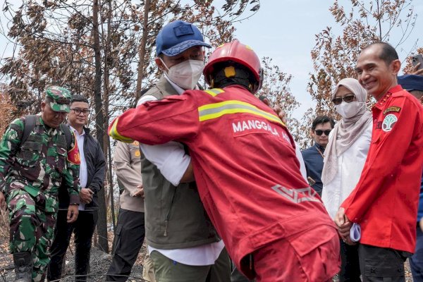 Menhut Cek Karhutla Berau dan Perlindungan Habitat Orangutan
