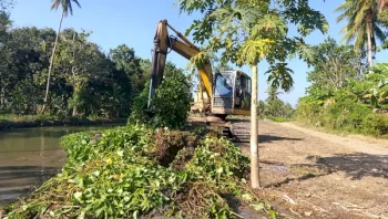 Jaga Pasokan Air ke Sawah, Pemkab Pinrang Normalisasi Saluran Sikkuala Ruas 3