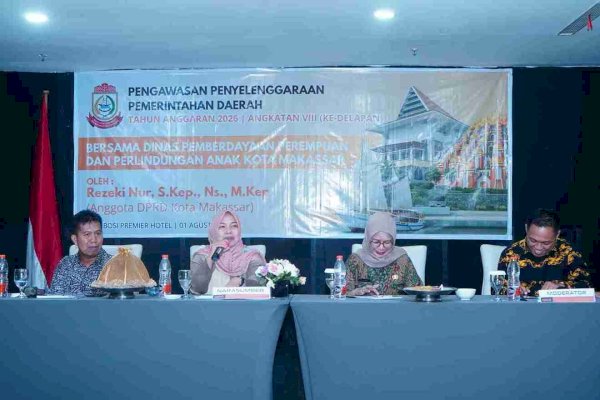 DPRD Makassar Perkuat Pengawasan, Rezeki Nur Soroti Akuntabilitas Anggaran