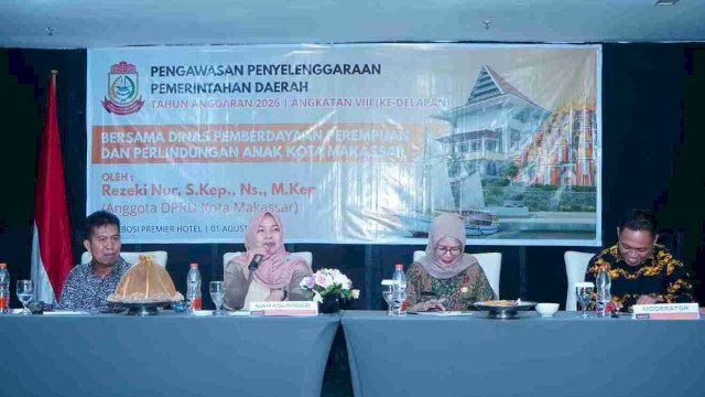 DPRD Makassar Perkuat Pengawasan, Rezeki Nur Soroti Akuntabilitas Anggaran