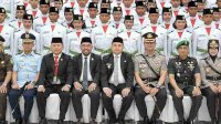 Andi Suharmika Hadiri Pengukuhan 70 Paskibraka Kota Makassar