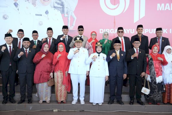 DPRD dan Pemkot Makassar Bersinergi Peringati HUT ke-81 RI di Lapangan Karebosi