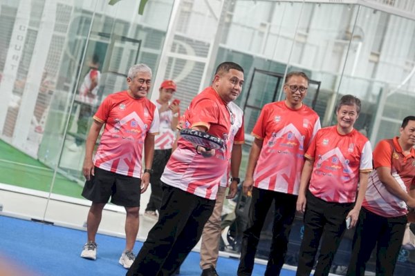 Munafri Buka Turnamen Padel REI, Dorong Kolaborasi Pemkot dan REI Perkuat Ekonomi Kota