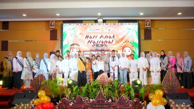 Momentum Hari Anak Nasional, Bunda PAUD Kota Makassar Ajak Semua Pihak Jaga Masa Depan Anak