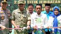 Bupati Syaharuddin Resmikan Jembatan Garuda Merah Putih, Distribusi Hasil Tani Makin Efisien