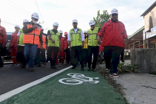 49 Ruas Jalan Program MYP Pemprov Sulsel dalam Tahap Pengerjaan