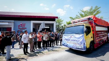 Manfaatkan Kopdes Merah Putih, Gubernur Sulsel Lepas Penyaluran Bantuan Pangan Beras